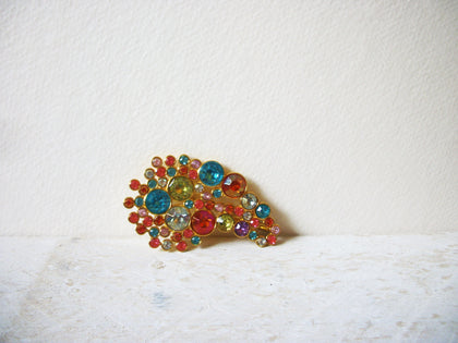 Retro Colorful Rhinestones Scarf Slider 60720