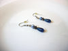 Blue Glass Earrings 121720
