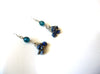 Lapis Lazuli Glass Earrings 121720