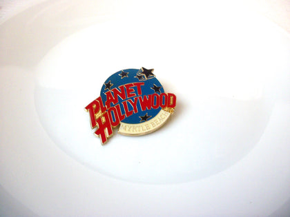Vintage Planet Hollywood Brooch Pin 121820 S