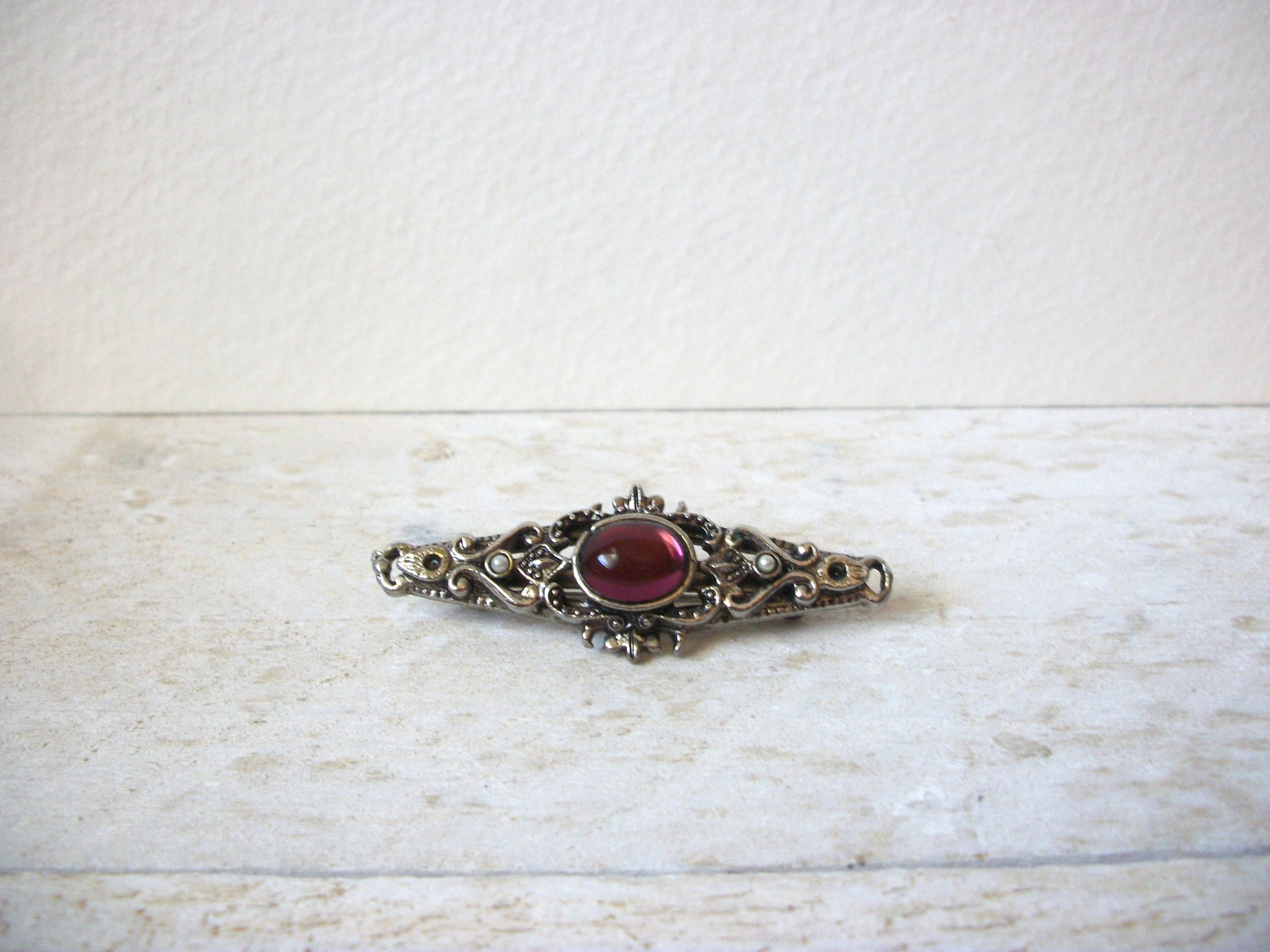 Victorian Glass Brooch 62620