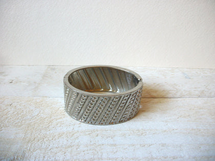 Retro Mad Woman Silver Cuff Bracelet 61520