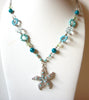 Retro Starfish Necklace 63020
