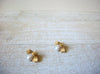 Vintage Honey Bee Earrings 61620