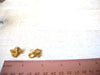 Vintage Honey Bee Earrings 61620