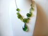 Retro Green Garden Vine Necklace 61320