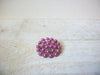 Retro Silver Pink Brooch 62620