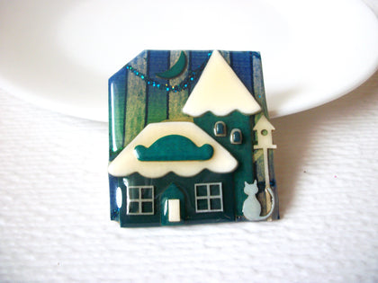 Vintage Designs By Lucinda Teal House Cat Birdhouse House Pins By Lucinda 121620