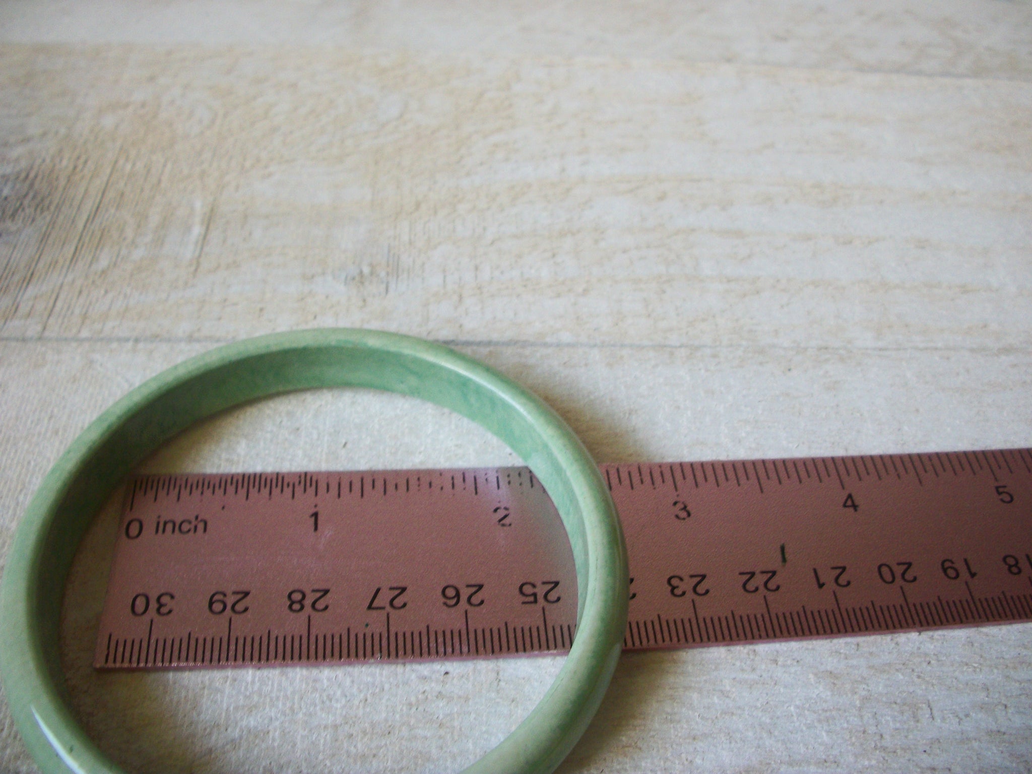 Retro Pastel Green Bangle Bracelet 62720