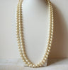 MONET Vintage Glass Pearl Necklace 61620