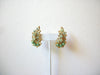 Vintage 1950s Bejeweled Opera Earrings 62920