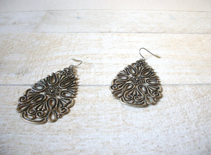 Retro Damask Long Earrings 61020