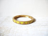 LIA SOPHIA Matte Gold Lime Enameled Bangle Bracelet 62120