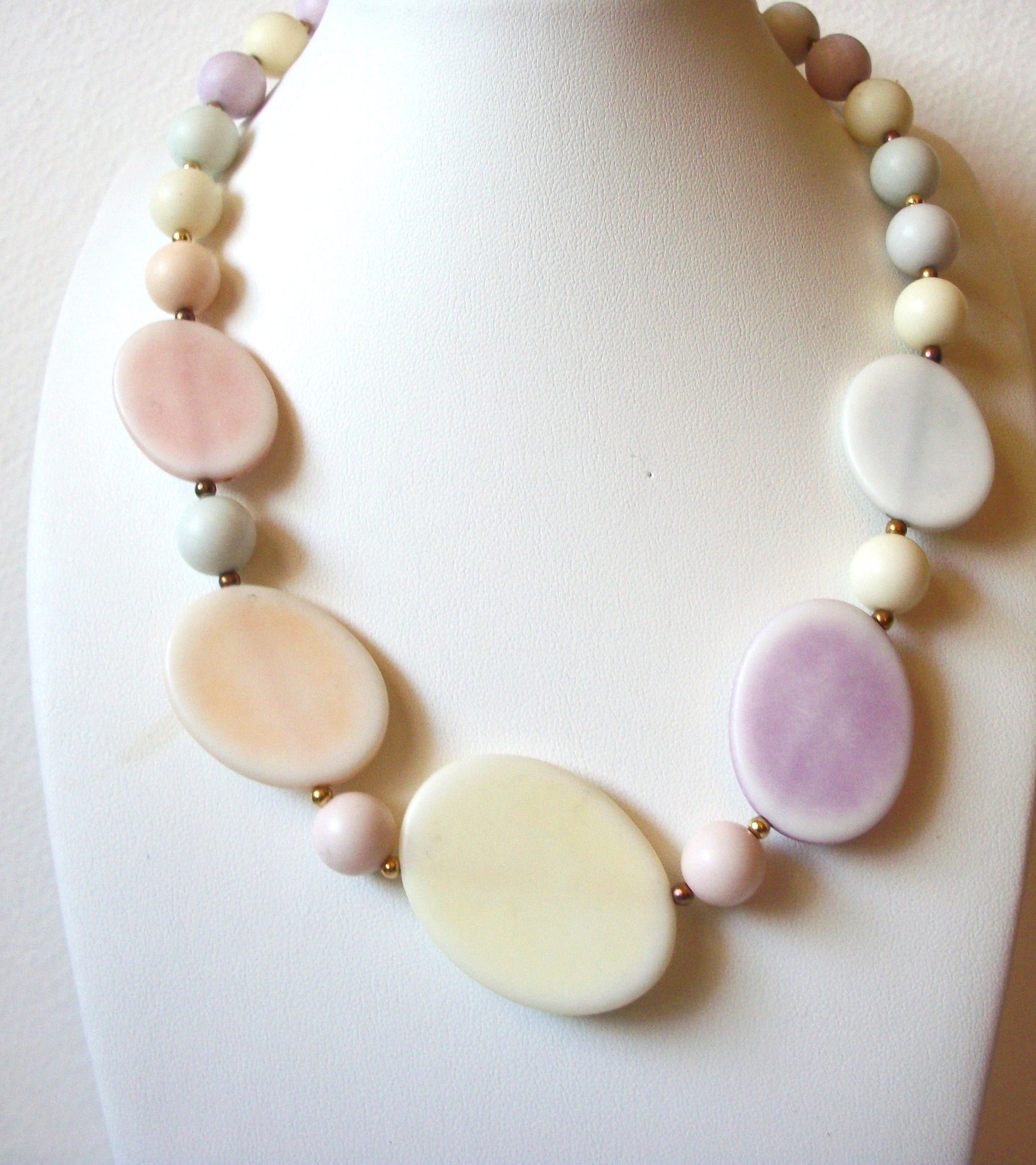 Vintage Pastel Candy Necklace 61820