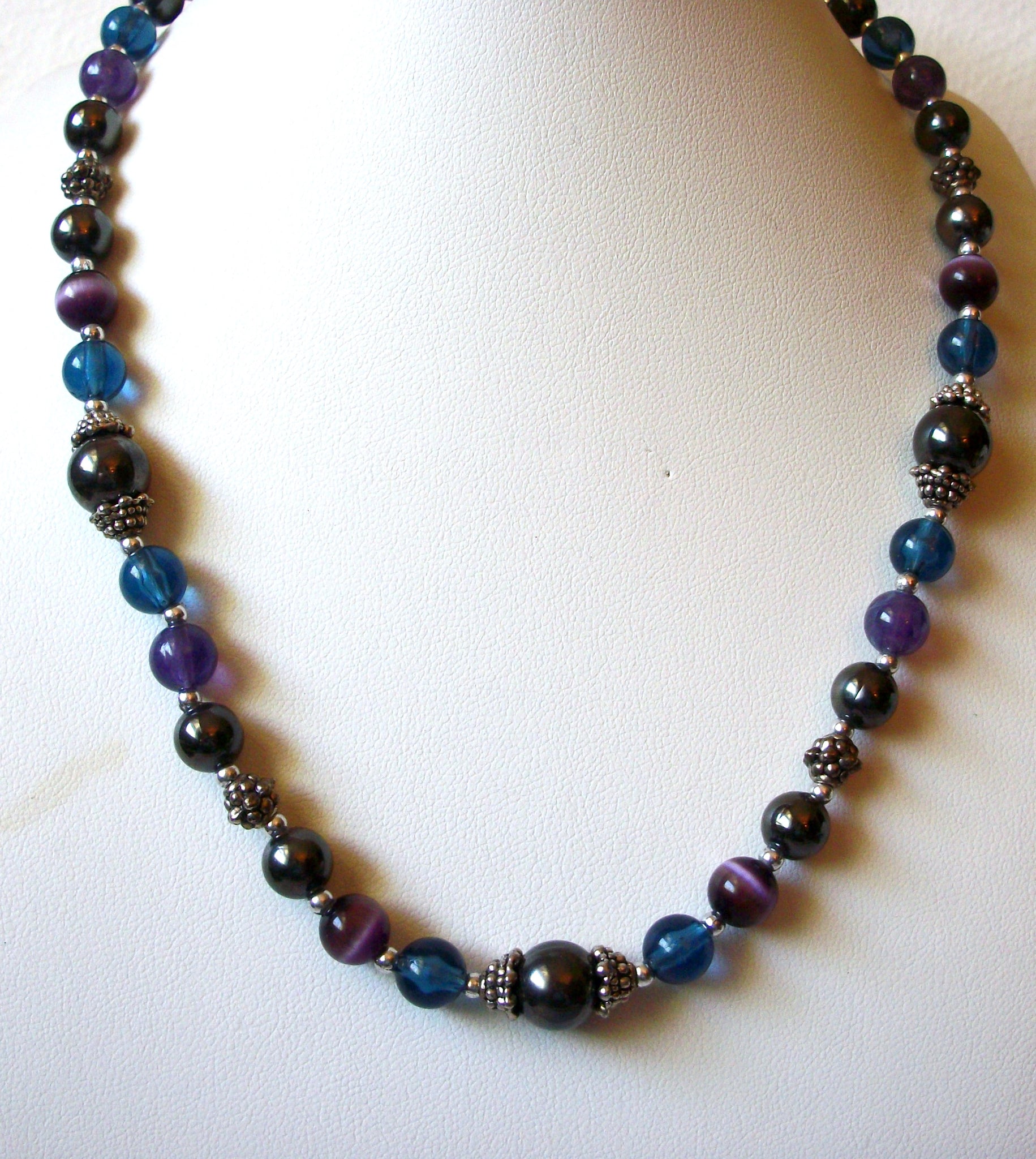 Retro Lucite Beads Necklace 60920