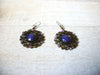 Retro Purple Pink Earrings 61020