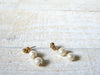 Vintage Faux Pearl Earrings 61020