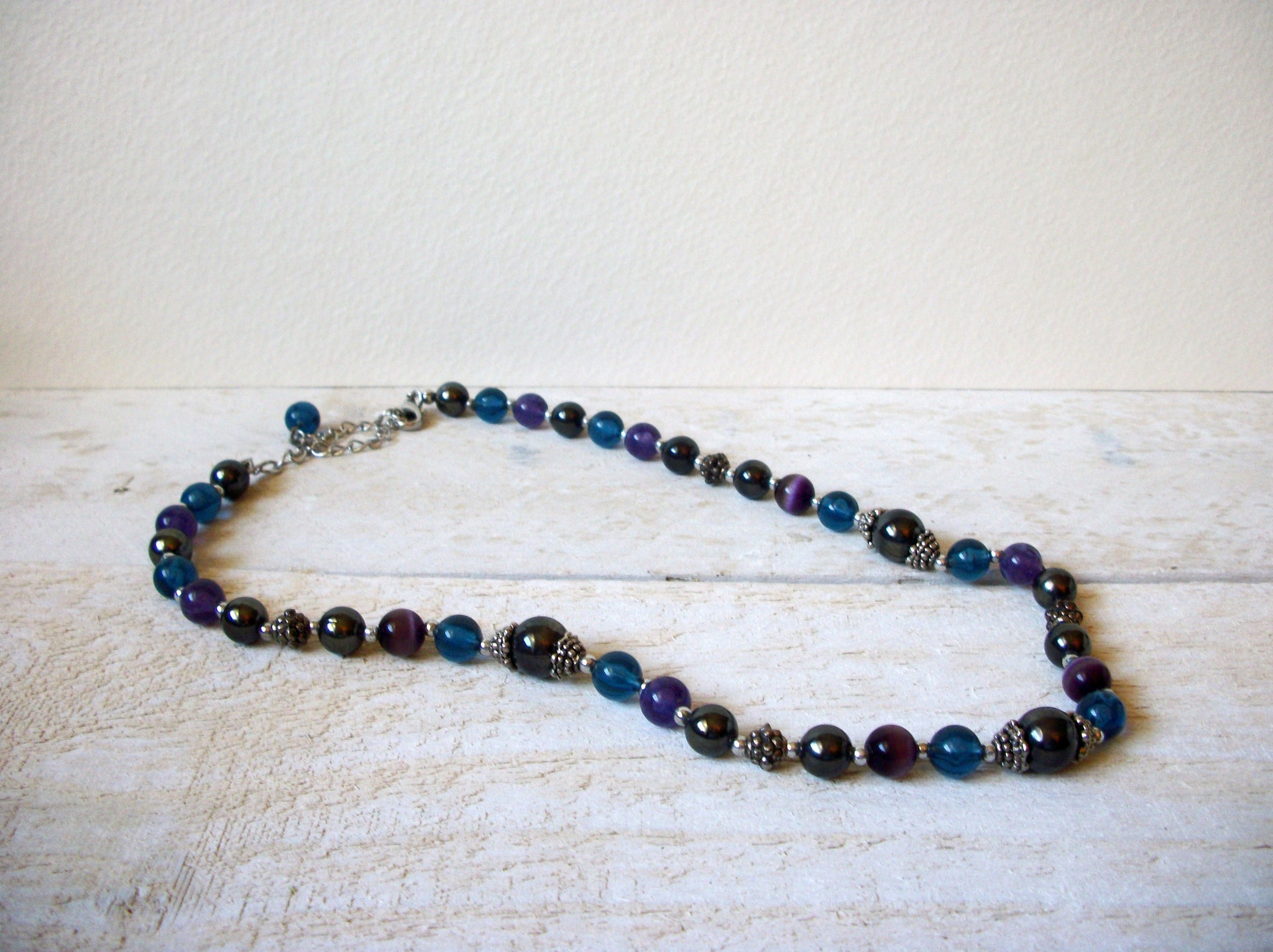 Retro Lucite Beads Necklace 60920