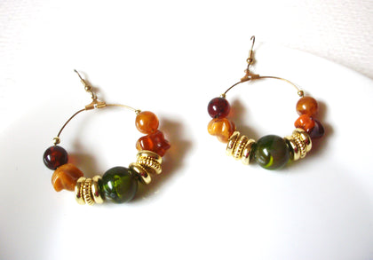 Hand Made Colorful Lucite Acrylic Bohemian Dangle Earrings 121920