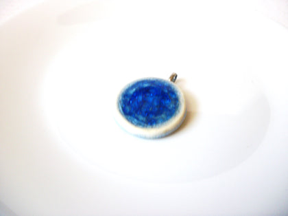 Hand Made Glazed Pottery Pendant 121720