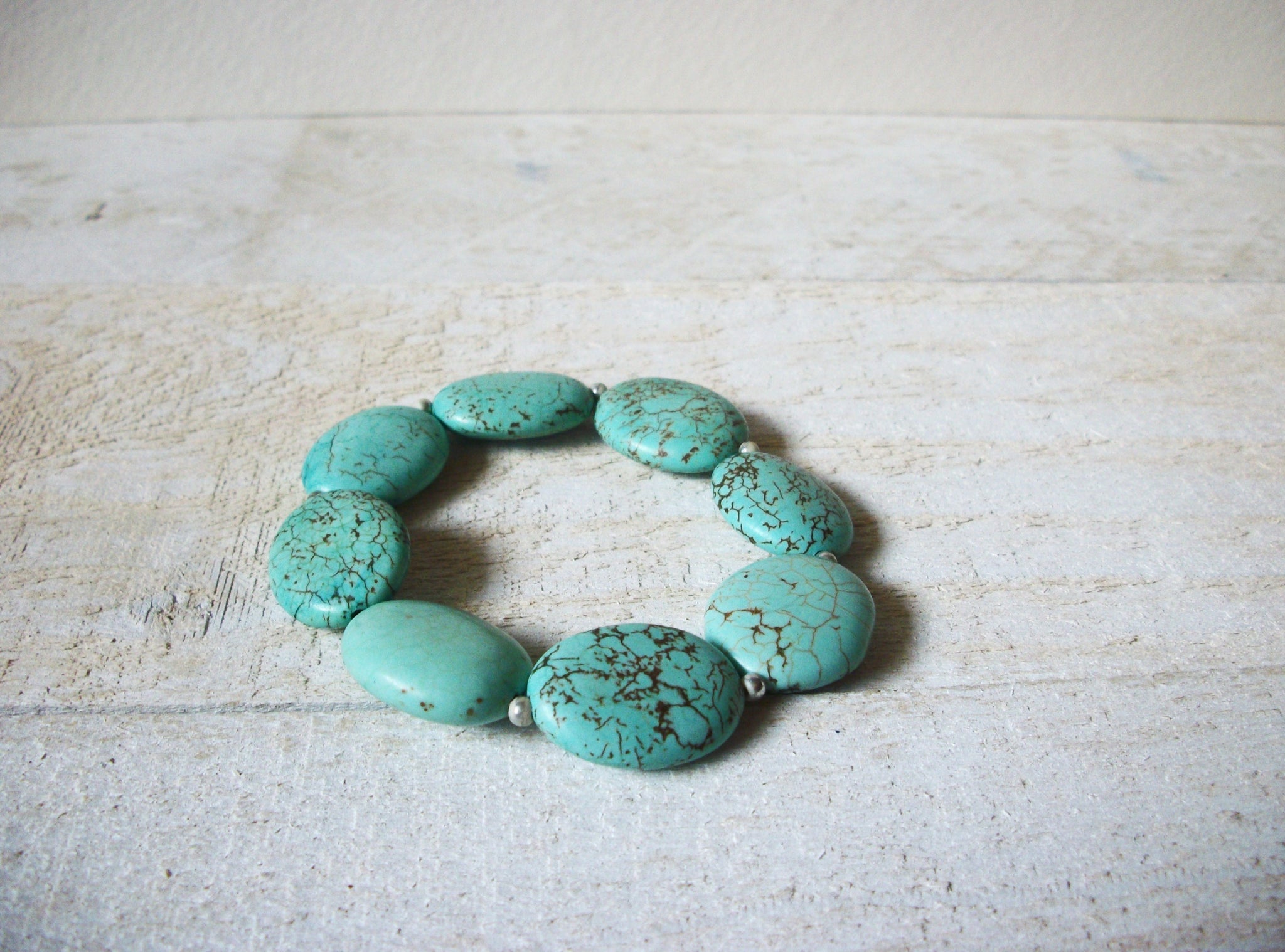 Southwestern Turquoise Stones Bracelet 62420