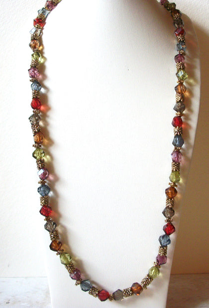 Vintage Czech Glass Necklace 70220