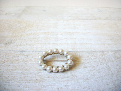 Vintage Faux Pearl Brooch 61620