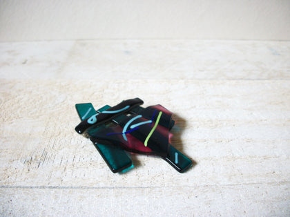 Vintage Dichroic Glass Brooch 62820
