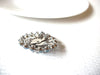 Vintage Blue Rhinestone Brooch Pin 121920