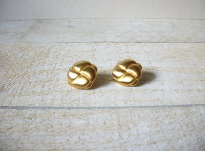 Retro Matte Gold Earrings 61020