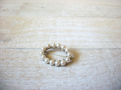 Vintage Faux Pearl Brooch 61620