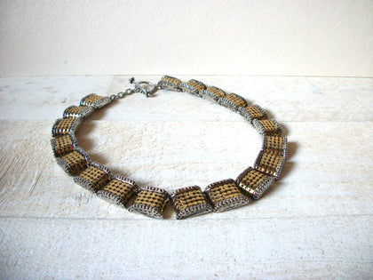 Vintage 1970s Brutalism Necklace 63020