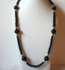 Retro Black Gold Necklace 61120