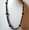 Retro Black Gold Necklace 61120