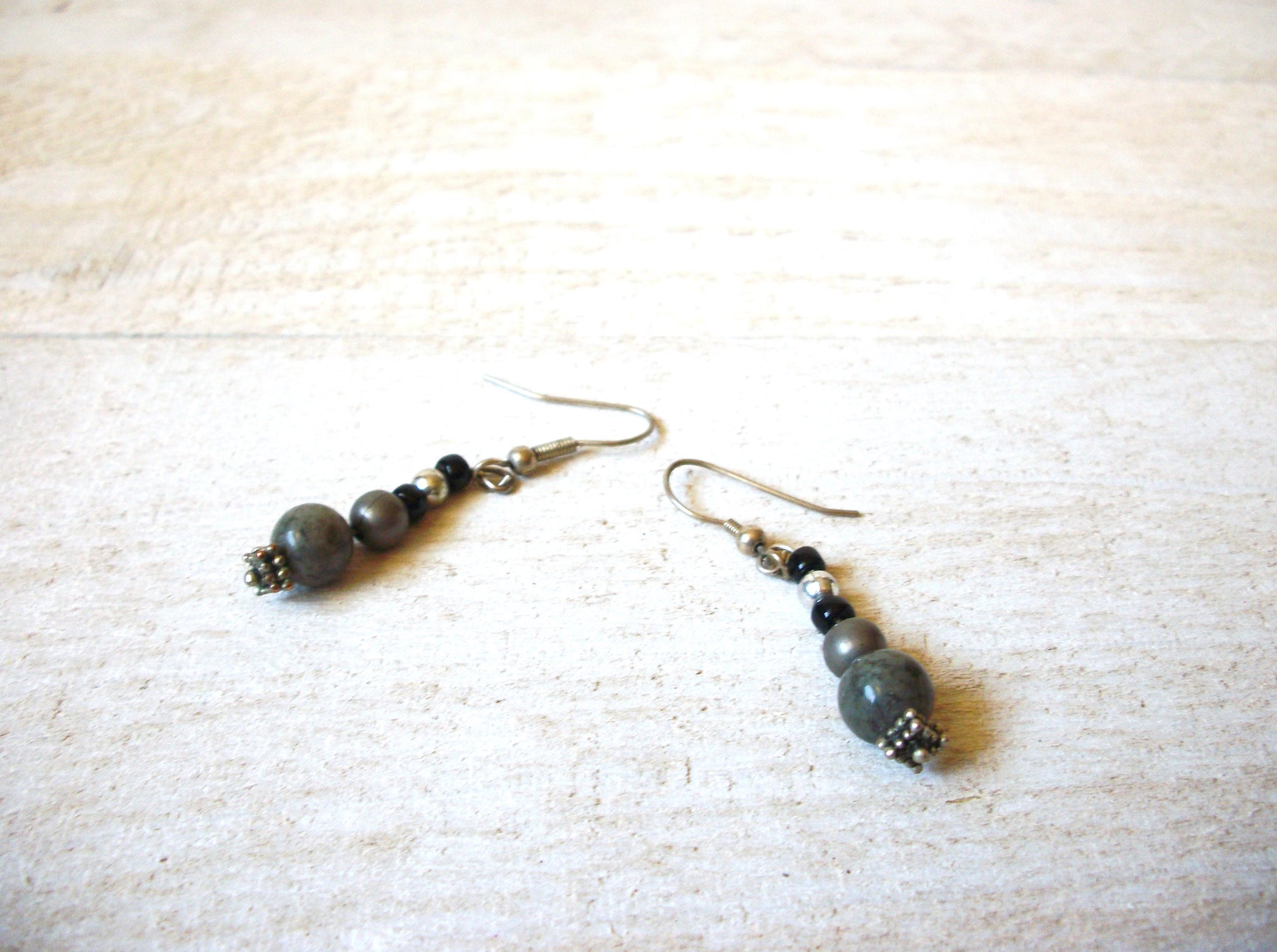 Bohemian Stone Jasper Earrings 62920