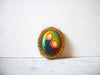 German Limoge Stone Christmas Brooch 61920