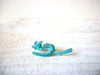 Retro Blue Cat Brooch 62920