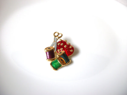 Vintage Seamstress Brooch Pin 121920