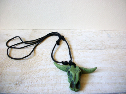 Retro Skull Head Necklace 61120