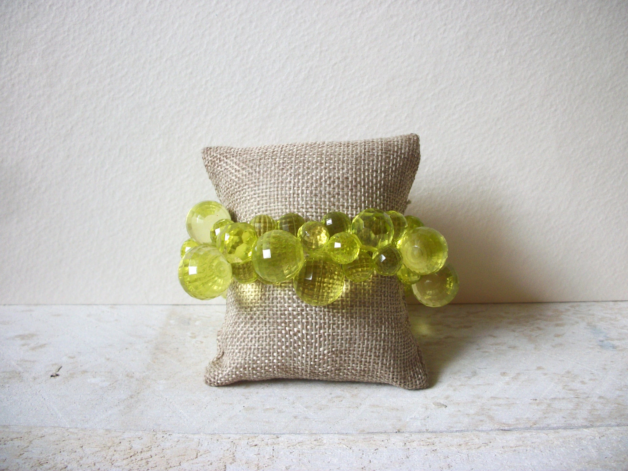 Retro Chunky Lime Green Bracelet 62720