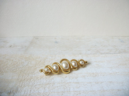Vintage Faux Pearl Brooch 61720