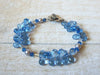 Vintage Blue Glass Bracelet 61520
