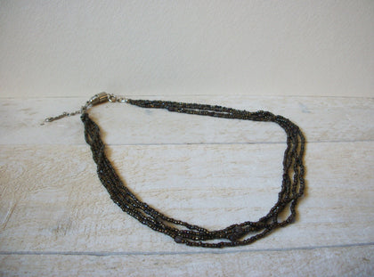 Retro Glass Beads Necklace 61420