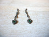 Victorian Green Rhinestone Earrings 61520