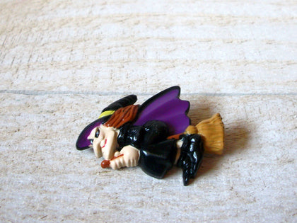 RUSS Flying Witch Halloween Brooch 61920