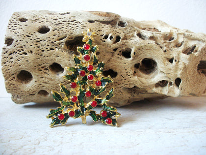 Vintage Christmas Tree Brooch 70220