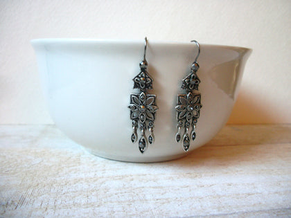 Victorian Inspired Rhinestone Earrings 61520