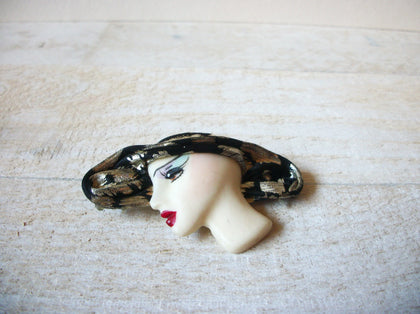 Hand Made Chic Lady Brooch 61920