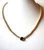 1928 Company Black Gold Necklace 62120