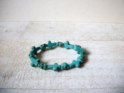 Turquoise Skull Heads Bracelet 62220